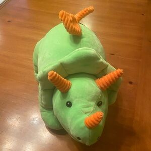 Green plush Stegosaurus Dinosaur